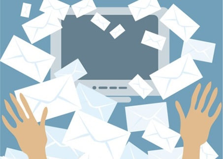 Email and publishing integrity illustration